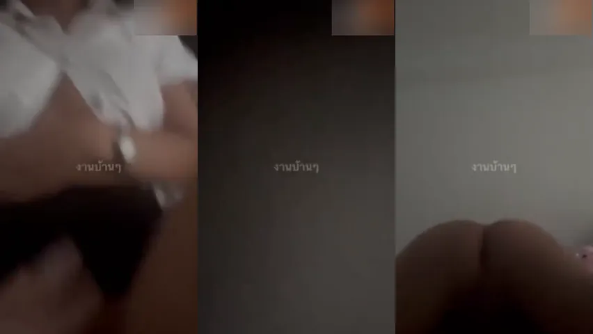 คลิปหลุด น้องจะเอามือบังห นักศึกษา เย็ดสด คาชุด ลั่นห้อง