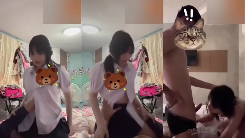 คลิปหลุด สาวสวย นักเรียน ขย่ม ท่าหมา โม็คควย โคตรเด็ด เสียวสุด