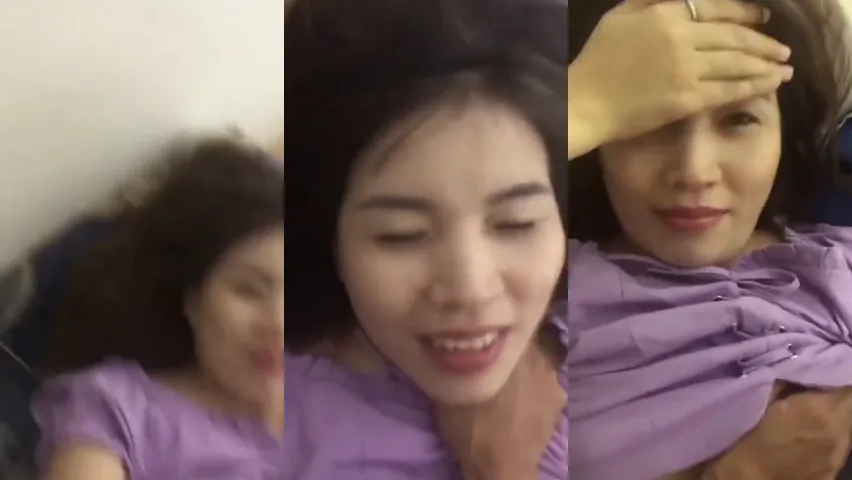 ยิ้มร่าเลยนะแม่ปุ๋ย แอบผัวมาเย็ดกับชู้