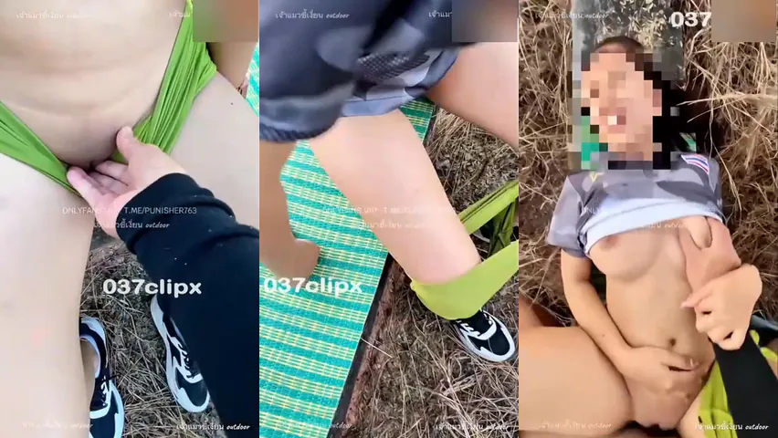 คลิปหลุด Onlyfans AnnoUtDooRz นมใหญ่ กลางแจ้ง โคตรฟิน จัดเต็ม